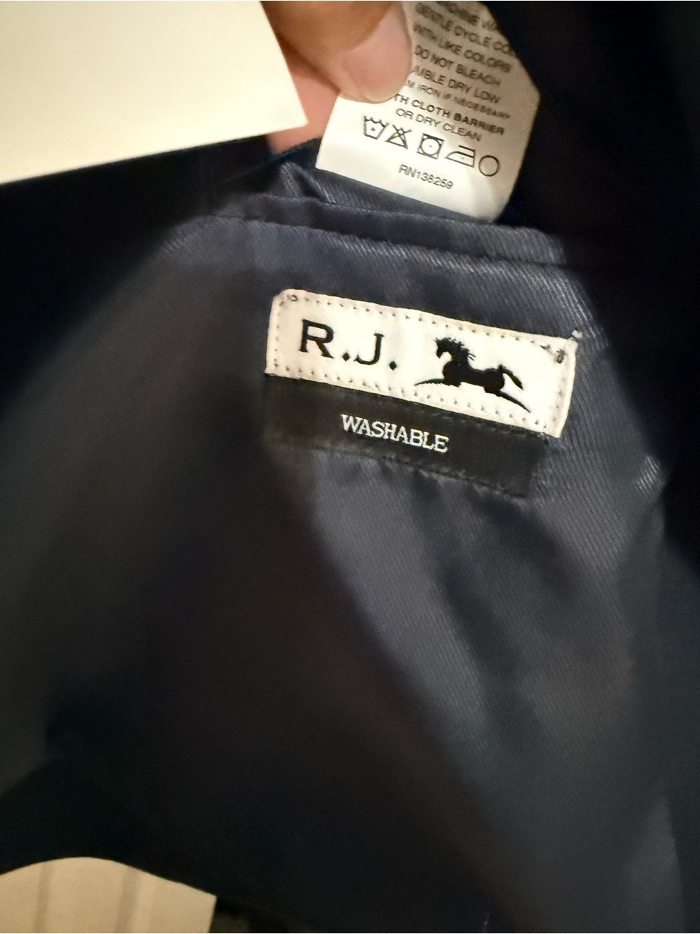 RJ classic 12 R Washable Equestrian Jacket